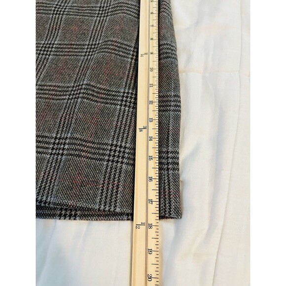 MEXX Wool Blend Brown Plaid Preppy Y2K Mini Skirt SIZE 10 - Picture 9 of 9